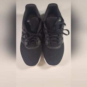 Womens Adidas sneakers black,  white and silver  size 8